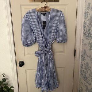 Adorable Ralph Lauren blue gingham dress! Brand new with tags!